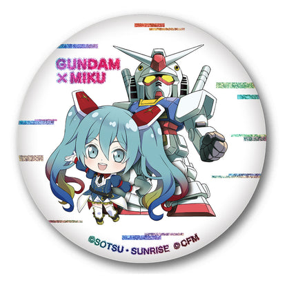 [Pre-order]P-bandai-Gundam x Hatsune Miku collaboration commemorative badge set