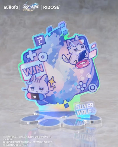[Pre-order]Honkai Star Rail Rise Up+ Chibi Cat Series Silver Wolf Figure