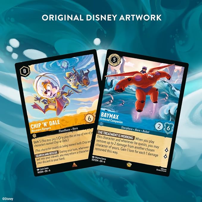 [Pre-order]Disney Lorcana TCG: Chapter 6 Azurite Sea