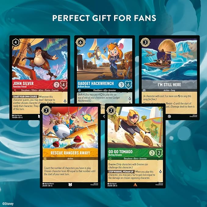 [Pre-order]Disney Lorcana TCG: Chapter 6 Azurite Sea