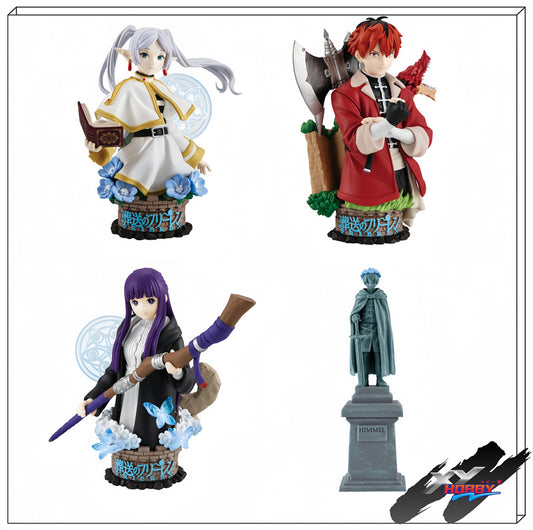 [Instock]Megahouse-PETITRAMA EX: Frieren: Beyond Journey's End-Their Journey Set with the statue of Himmel