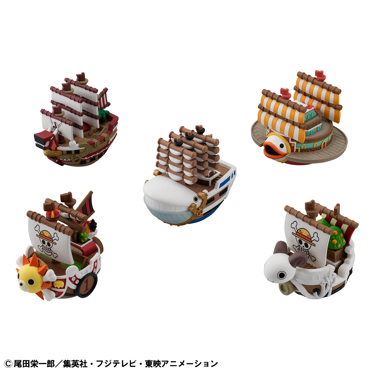 [Pre-order]box of 6 - Yuracolle series ONE PIECE GRAND LINE collection