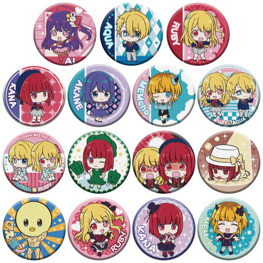 [Instock] SHOKUGAN-BOX OF 14 – CAN BADGE COLLECTION OSHINOKO W/O GUM(random)