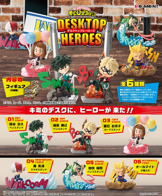 [Instock]RE-MENT-My Hero Academia DESKTOP HEROES Vol.1(Random)