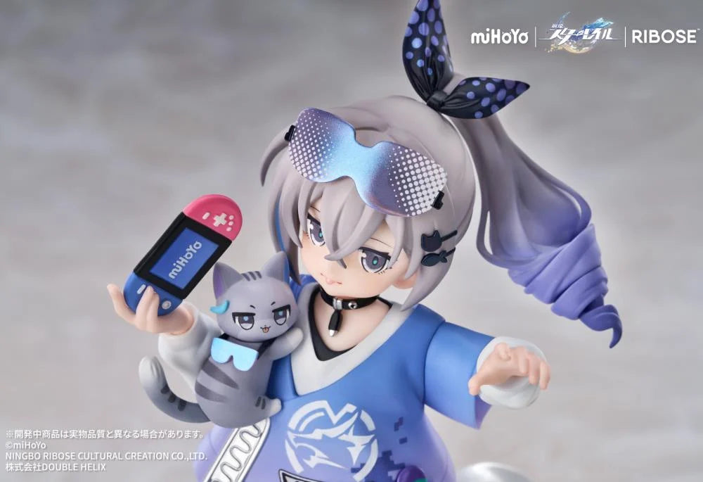 [Pre-order]Honkai Star Rail Rise Up+ Chibi Cat Series Silver Wolf Figure