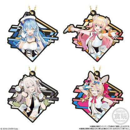 [Pre-order]box of 12 – SHOKUGAN-BOX OF 12 – Bandai Candy hololive Rubber Mascot Art Keychain Collection