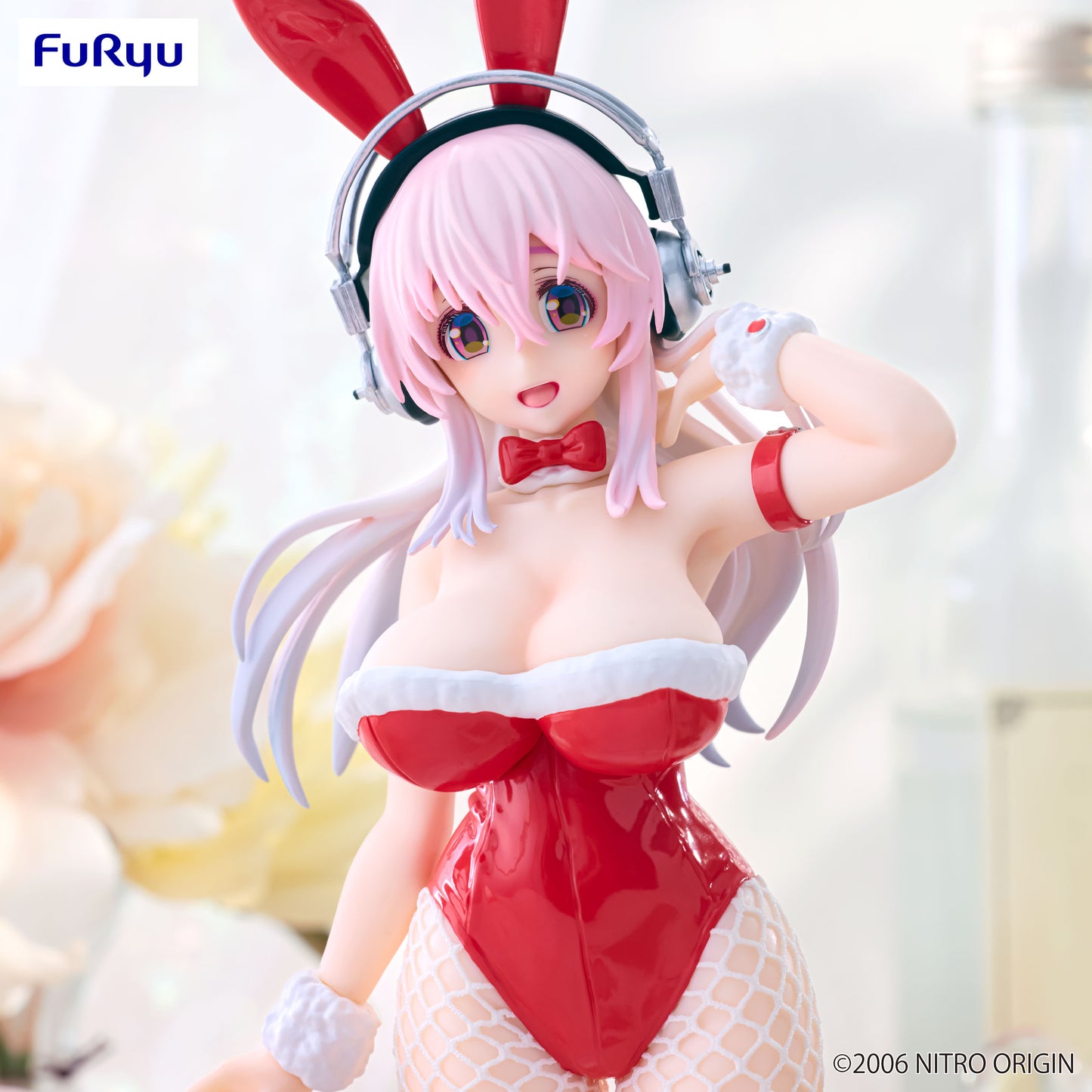 [Pre-order]Furyu-SUPER SONICO BiCute Bunnies Figure -Red Color ver.