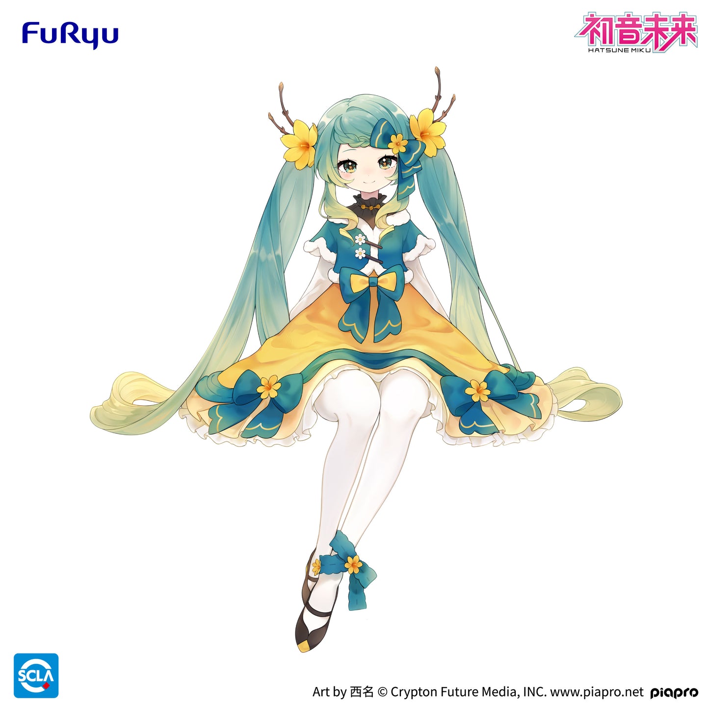 [Pre-order] Furyu-Vocaloid Hatsune Miku (2025 Chinese New Year Ver.) Noodle Stopper Figure