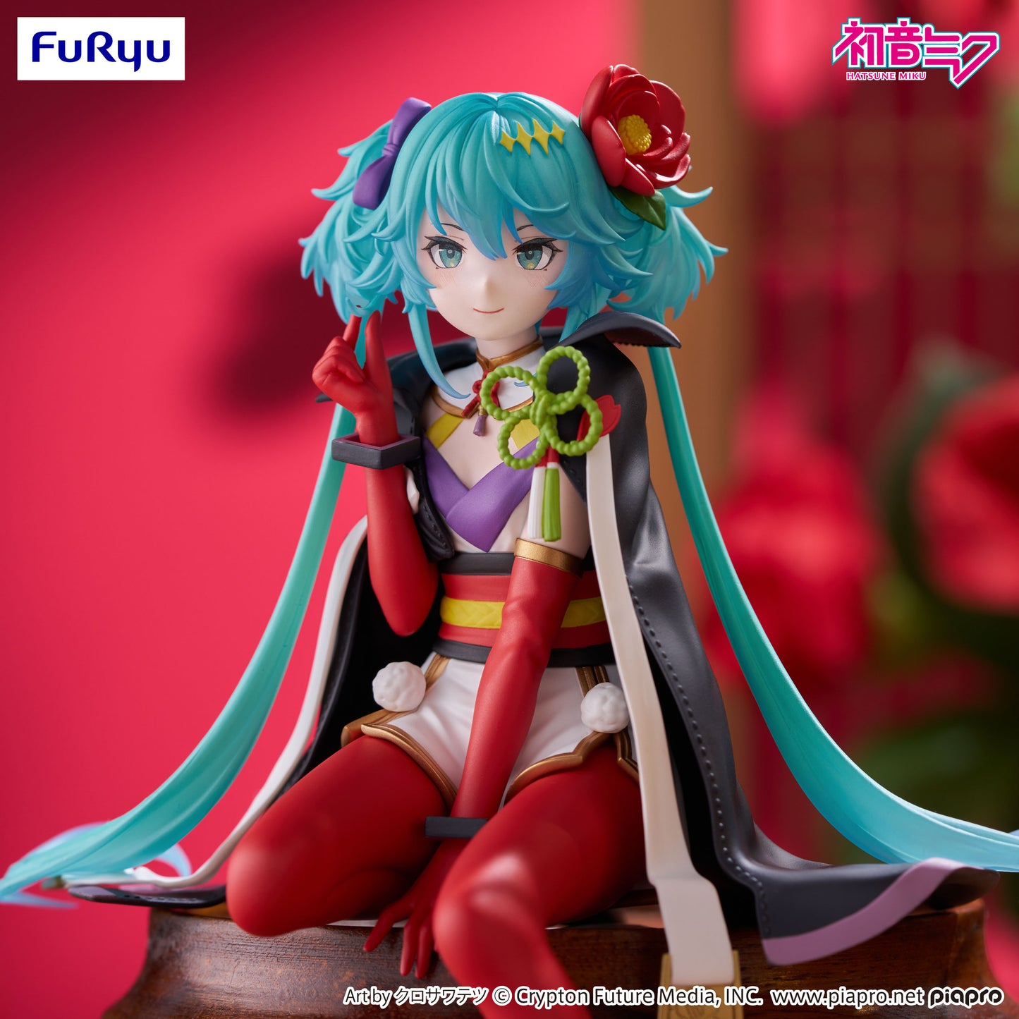 [Pre-order]Hatsune Miku Noodle Stopper Figure -Flower Fairy Camellia-