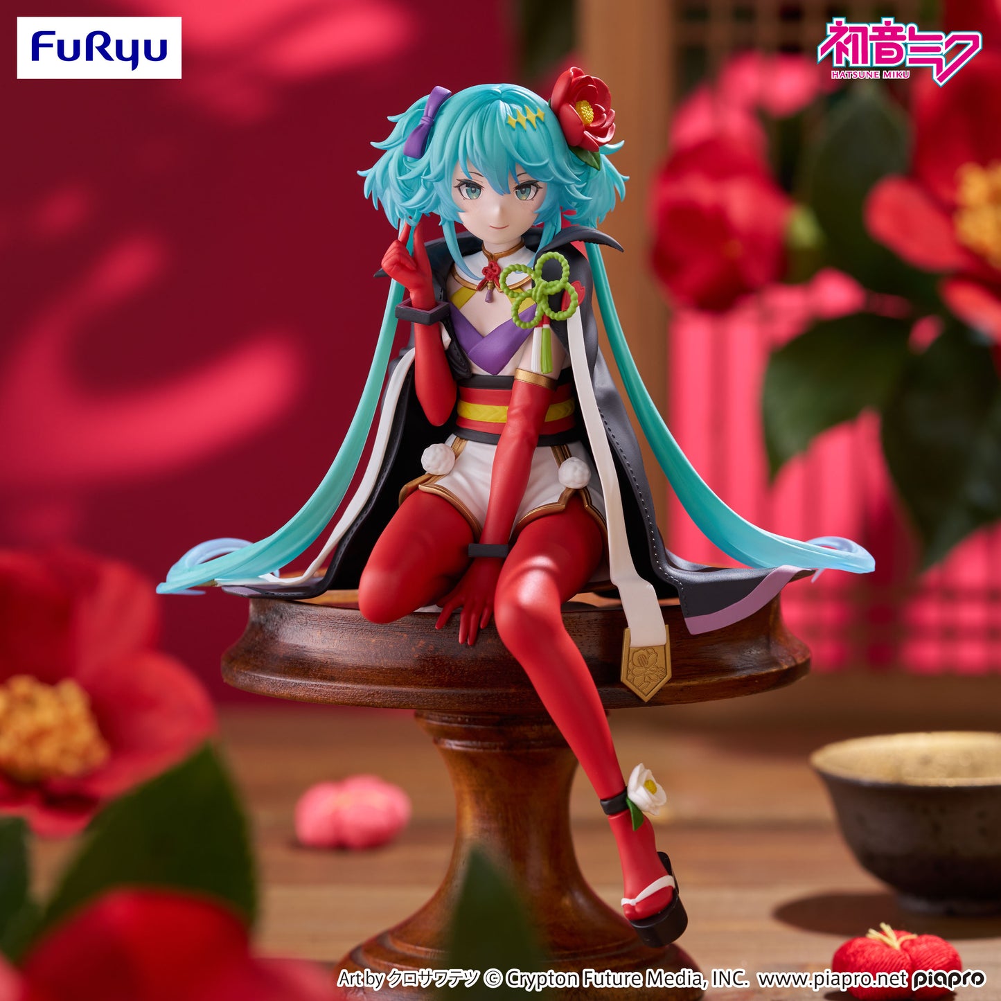 [Pre-order]Hatsune Miku Noodle Stopper Figure -Flower Fairy Camellia-