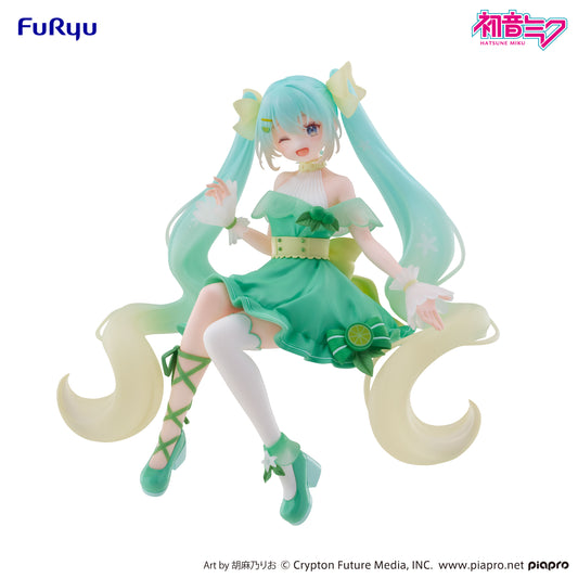 [Pre-order]Hatsune Miku Noodle Stopper Figure -Hatsune Miku Lime ver.-