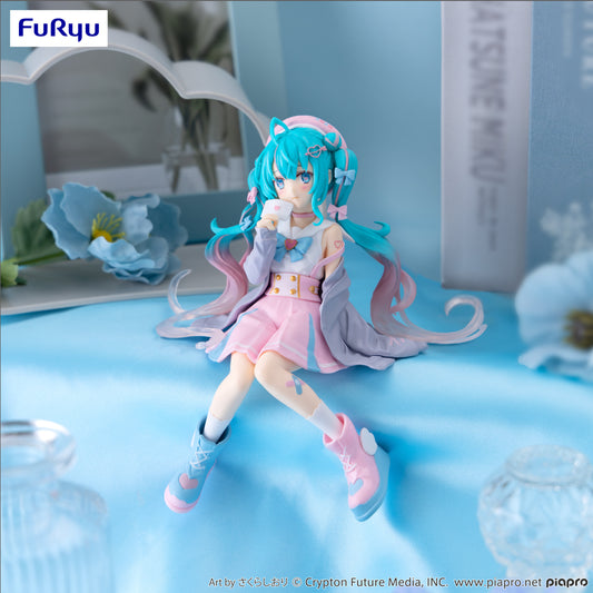 [Instock]Hatsune Miku-Noodle Stopper Figure -Love Sailor Grey Color ver.