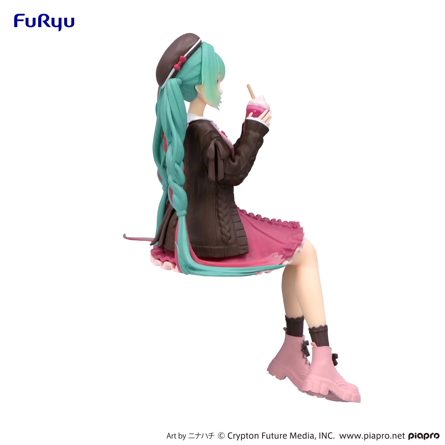 [Pre-order] Furyu-Hatsune Miku-Autumn Date Pink Color ver.-Noodle Stopper Figure