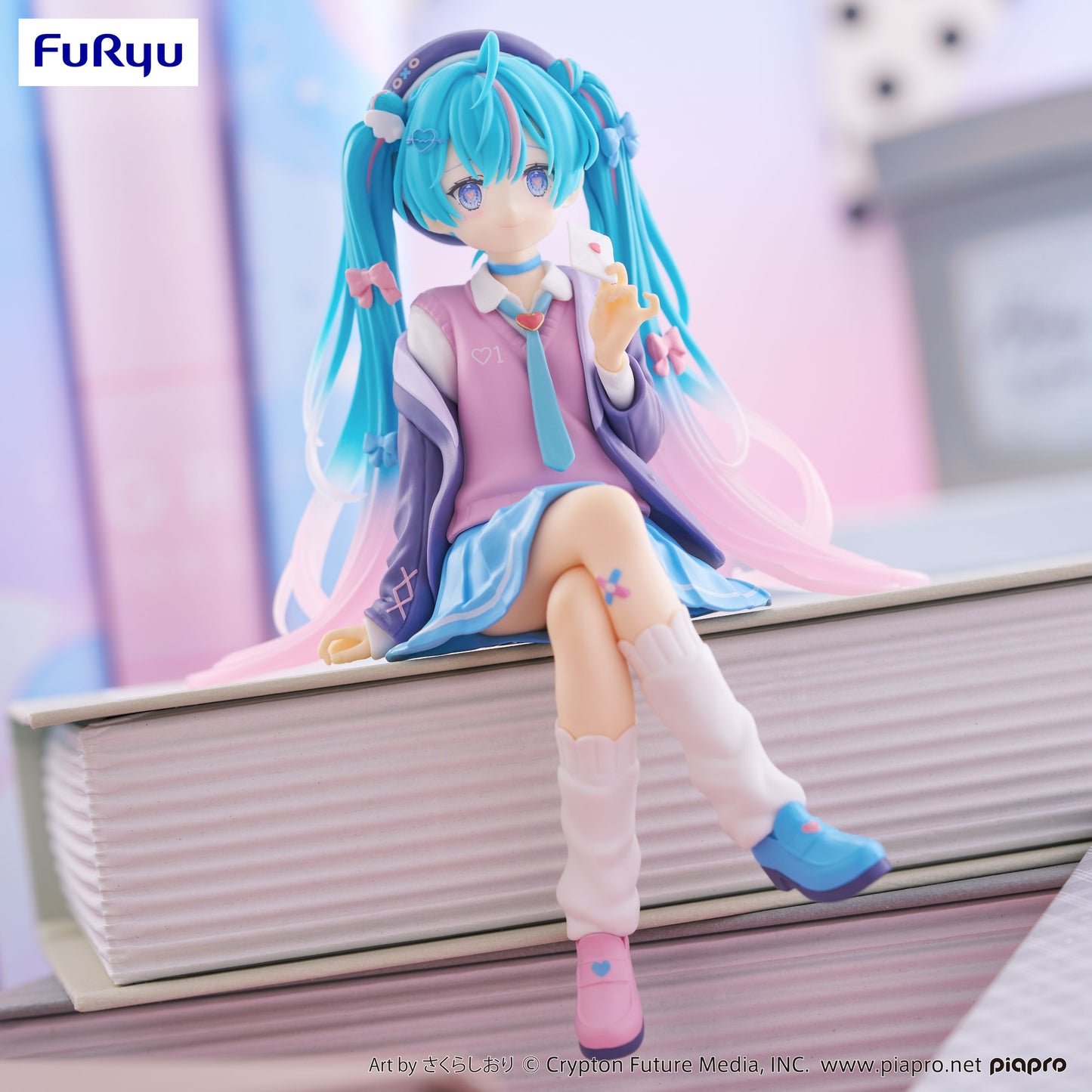 [Pre-order]Furyu-Hatsune Miku-Noodle Stopper Figure -Love Blazer Navy Color ver.