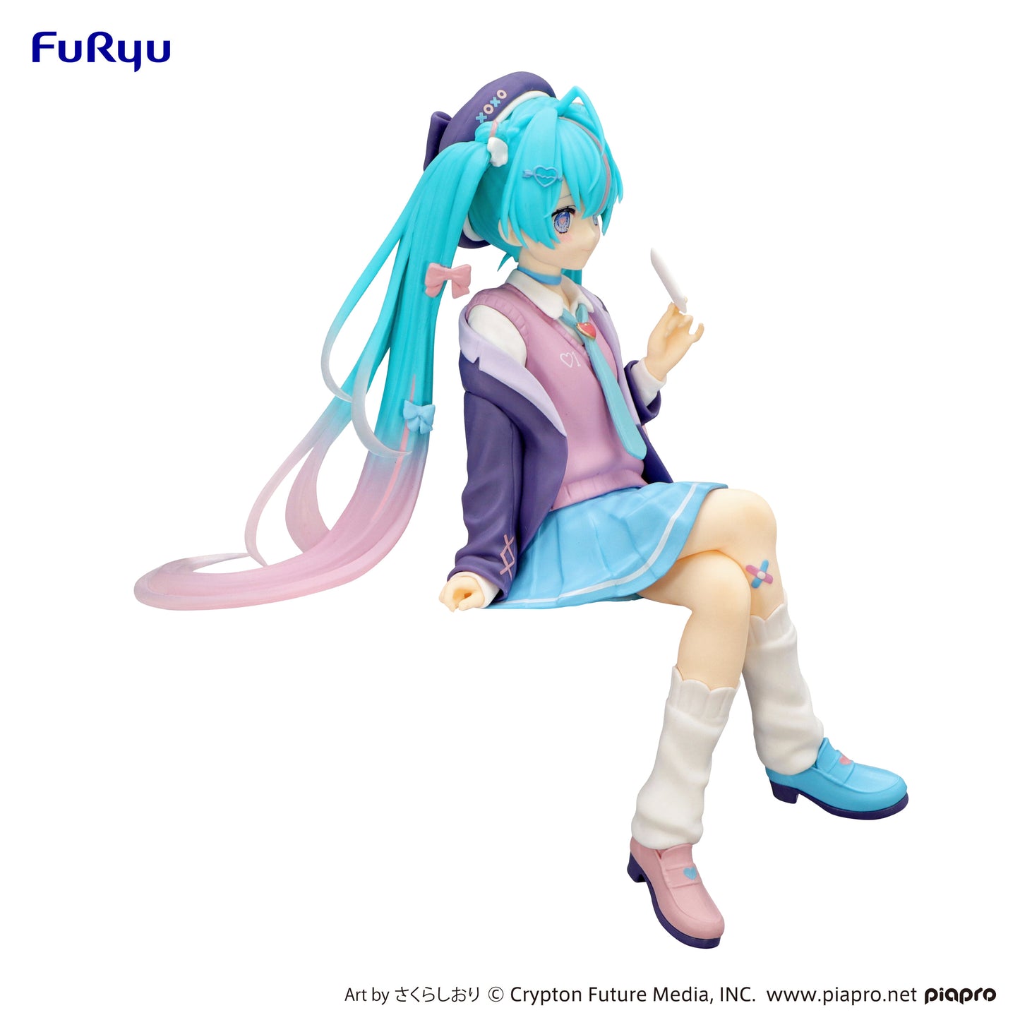 [Pre-order]Furyu-Hatsune Miku-Noodle Stopper Figure -Love Blazer Navy Color ver.