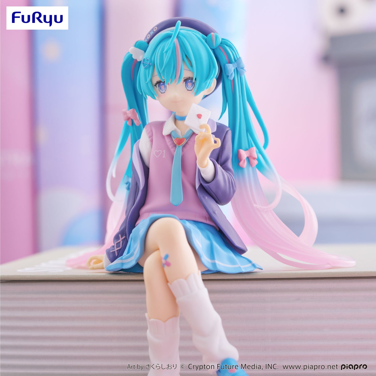 [Pre-order]Furyu-Hatsune Miku-Noodle Stopper Figure -Love Blazer Navy Color ver.