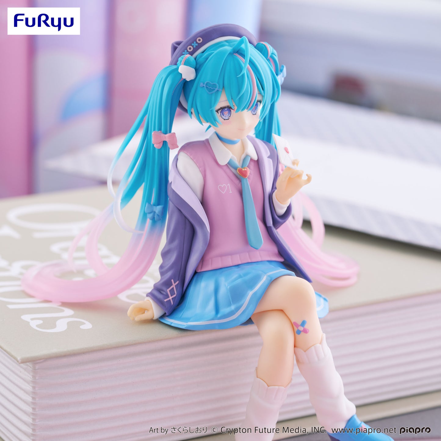 [Pre-order]Furyu-Hatsune Miku-Noodle Stopper Figure -Love Blazer Navy Color ver.