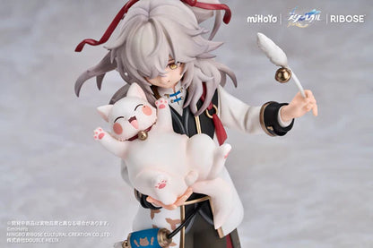 [Pre-order]Ribose - RISE UP+ - Honkai: Star Rail - Chibi Cat Series Figure - Jing Yuan Ver.