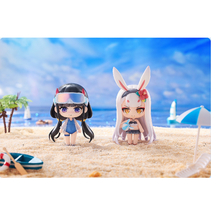 [Pre-order]Azur Lane Summer Swimsuit Chibi Vol.1 Set of 3 Figures