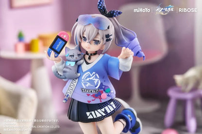 [Pre-order]Honkai Star Rail Rise Up+ Chibi Cat Series Silver Wolf Figure