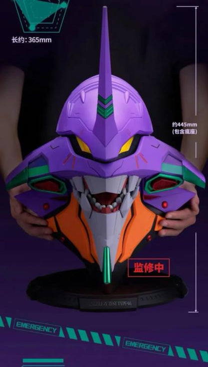 [Pre-order]Rebuild of Evangelion BN Head Collection Test Type-01 Head Sculpt