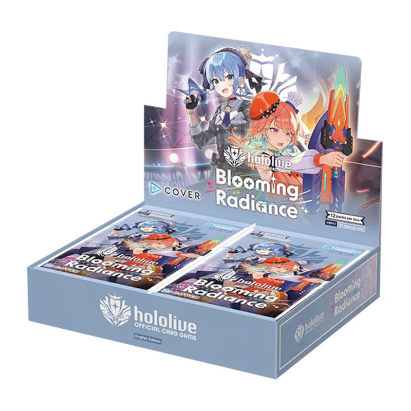 [Instock]hololive OFFICIAL CARD GAME Booster Pack Blooming Radiance Booster Box/packs(EN0