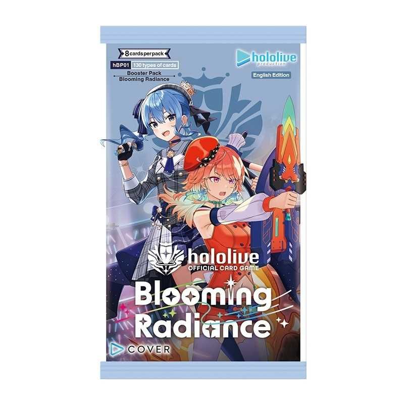 [Instock]hololive OFFICIAL CARD GAME Booster Pack Blooming Radiance Booster Box/packs(EN0