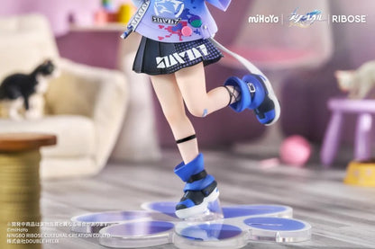 [Pre-order]Honkai Star Rail Rise Up+ Chibi Cat Series Silver Wolf Figure