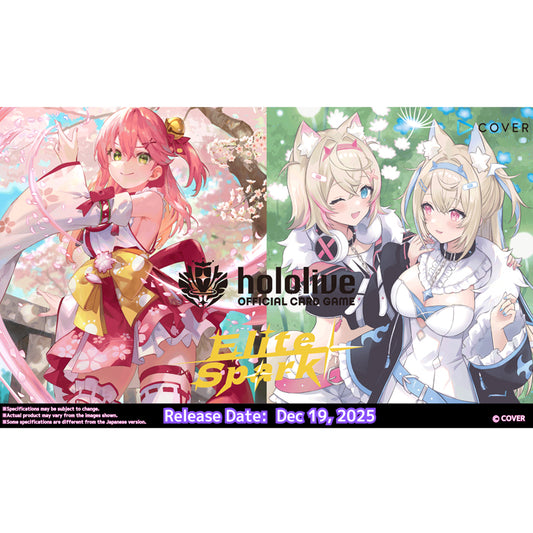 [Pre-order]Hololive OFFICIAL CARD GAME Booster Pack Elite Spark [hOCG-hBP03e]