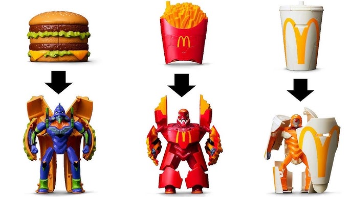 [Instock]  McDonald's x Evangelion figure set