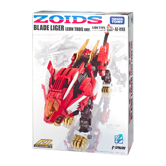 [Instock] Takara Tomy Zoids ADVANCED Zi AZ-01EX Blade Liger (Leon Tros Ver.) 1/72 Scale Exclusive Model Kit