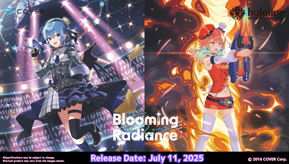 [Instock]hololive OFFICIAL CARD GAME Booster Pack Blooming Radiance Booster Box/packs(EN0